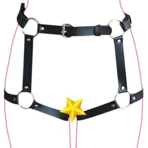 Harness Feminino Para Cintura - Arreio Submission - 5 Ajuste de Tamanho - Luxo - Reforçado - P ao GG-4156